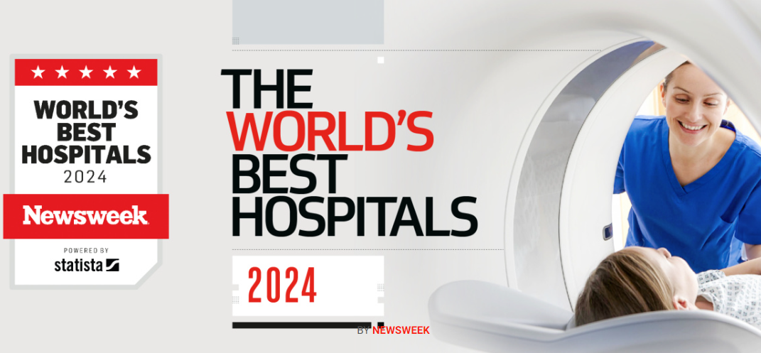 Согласно рейтингу «Лучшие больницы мира 2024 года», опубликованному американским новостным журналом Newsweek на своем сайте 5 марта, 17 корейских больниц вошли в список 250 лучших больниц мира. / Фото: Сайт Newsweek