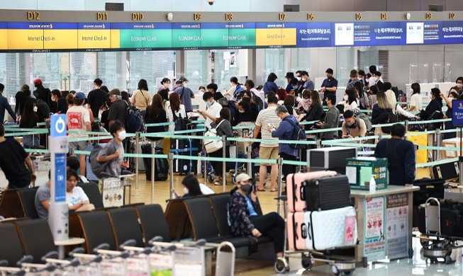Число международных рейсов в Корее за год увеличилось на 642%