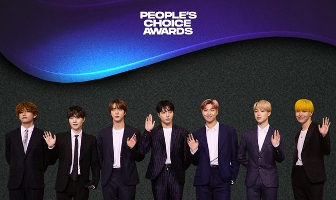 BTS стали победителями в 3 номинациях премии «People's Choice Awards 2022»