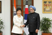 Корейский и индийский лидеры выступили с совместным заявлением