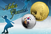 Памятные медали Ким Юны выставлены на продажу
