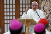 Папа встречается с азиатскими епископами