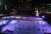 Наслаждайтесь зимним катанием на коньках, санках в Сеуле 