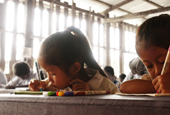 Корейские профессионалы строят школу в Лаосе
