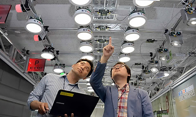Корея работает над системой Li-Fi