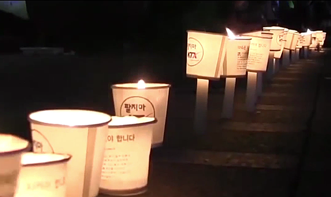 Корейская демократия заняла 20-е место благодаря «силе свечей»