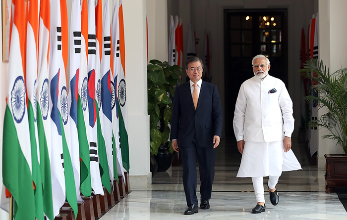 Корейско-индийский саммит (июль 2018)