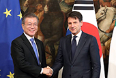 Южнокорейско-итальянский саммит (октябрь 2018 года)