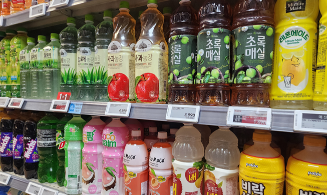 Экспорты напитков и морских водорослей из Кореи ставят новые рекорды