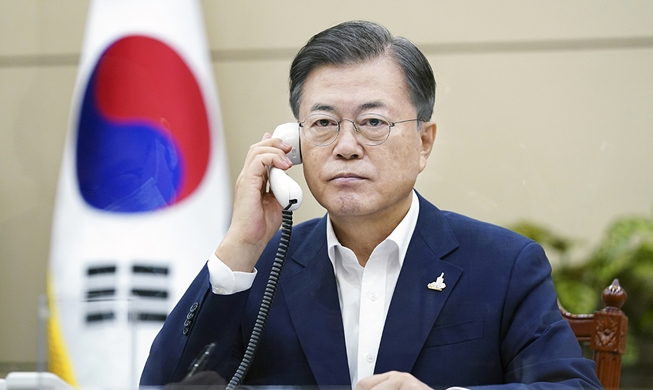 Лидеры РК и Японии провели телефонные переговоры