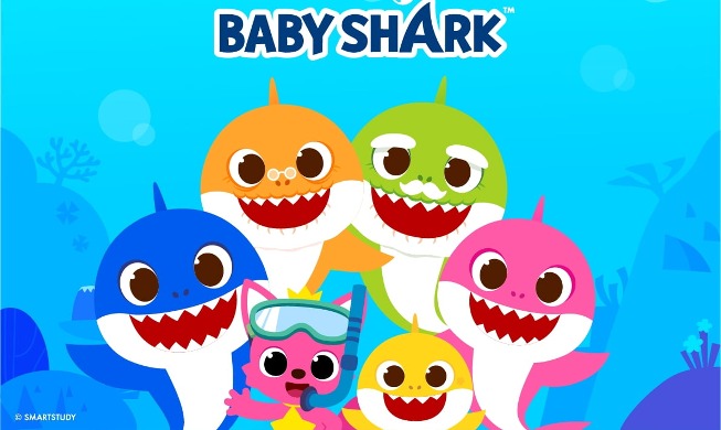 В Южной Корее выпустят марки с изображением Pinkfong и Baby Shark
