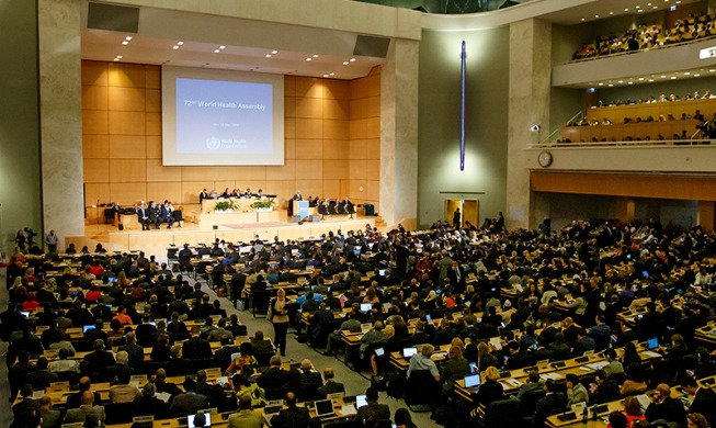 Мун Чжэ Ин произнесёт речь на 73-ей сессии Всемирной ассамблеи здравоохранения в дистанционном формате