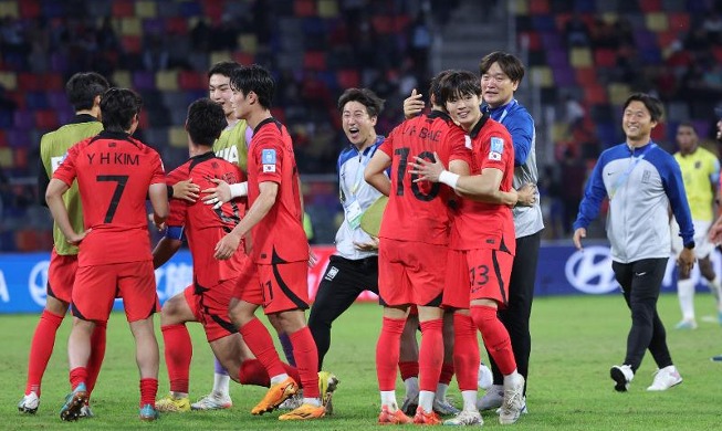 Сборная Южной Кореи вышла в 1/4 финала молодежного ЧМ по футболу