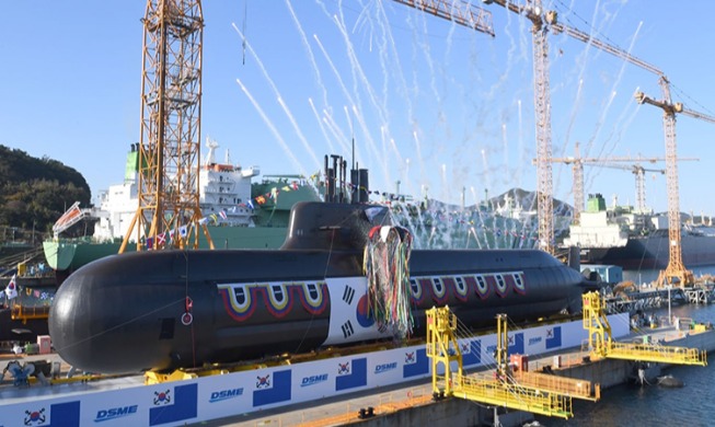 РК спустила на воду крупную неатомную субмарину проекта KSS-III