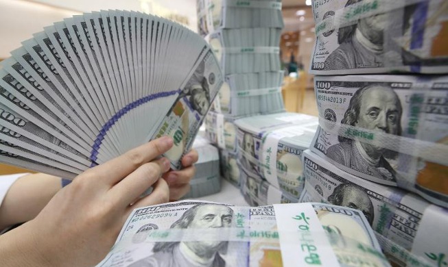 Валютные резервы Южной Кореи за месяц выросли на 800 млн долларов