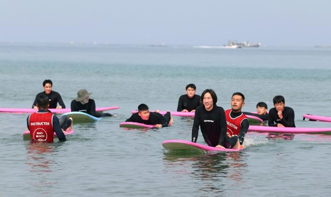 [Скрытое очарование Кореи: Янъян] Как насчет серфинга этой осенью?