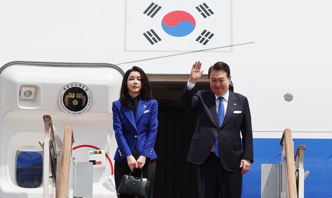 Президент Южной Кореи Юн Сок Ёль вылетел в Японию для участия в саммите G7