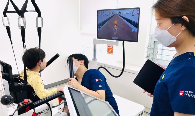 В детской больнице при администрации Сеула применяют новые технологии