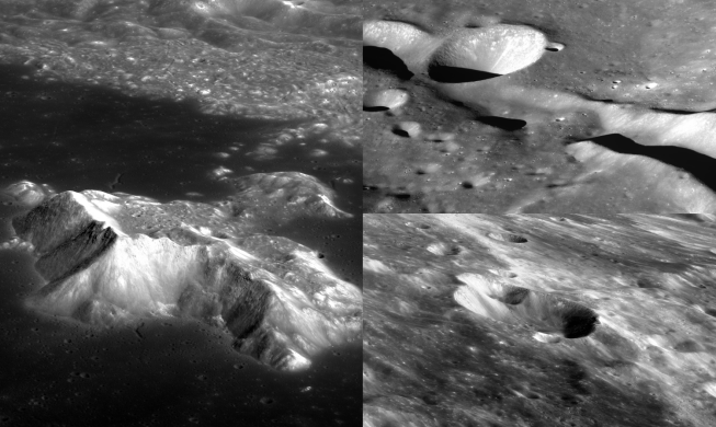 Космический аппарат «Данури» отправил первые снимки обратной стороны Луны