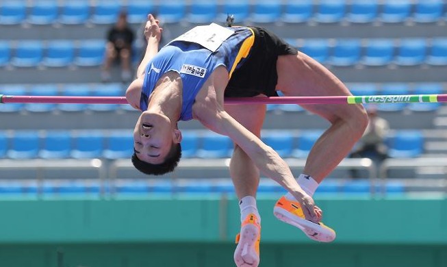 У Сан Хёк занял 1-е место в прыжках в высоту на Seiko Golden Grand Prix 2023
