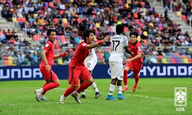 Южная Корея во второй раз подряд выходит в полуфинал молодежного ЧМ по футболу
