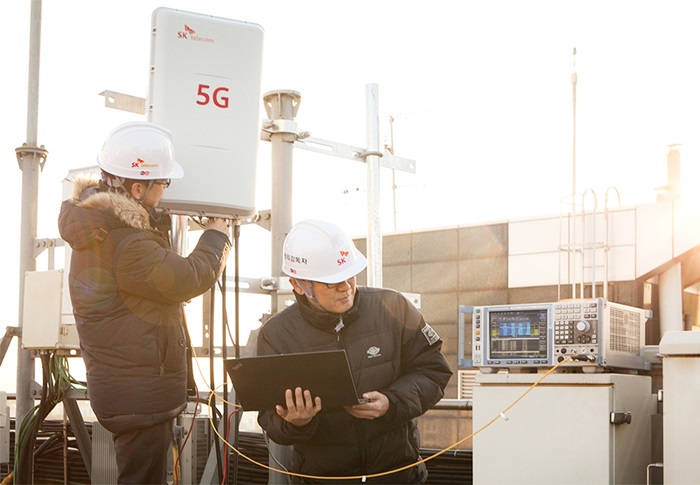 C 1 декабря в Сеуле и основных регионов РК запустят коммерческую сеть 5G для бизнес-аудитории. / Фото: SK Telecom