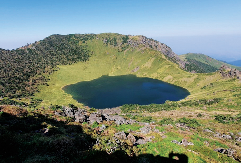 Baengnokdam Crater Lake of Hallasan Mountain