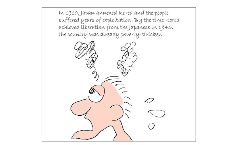 In a reproduction of the reception room for state guests at the Presidential Archives, visitors can take a picture of either U.S. President Barack Obama or Chinese President Xi Jinping using a QR code. The smartphone screen shows Chinese President Xi Jinping sitting in the chair.
