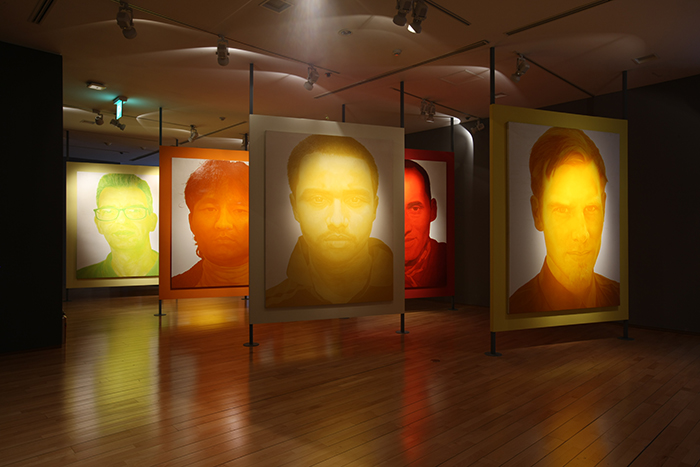 'Portrait Museum - From Body to Face' (1997-1998) is by Koh Nakbeom.