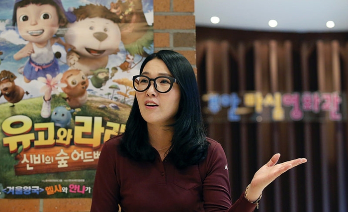 부안 마실영화관의 배진경 매니저