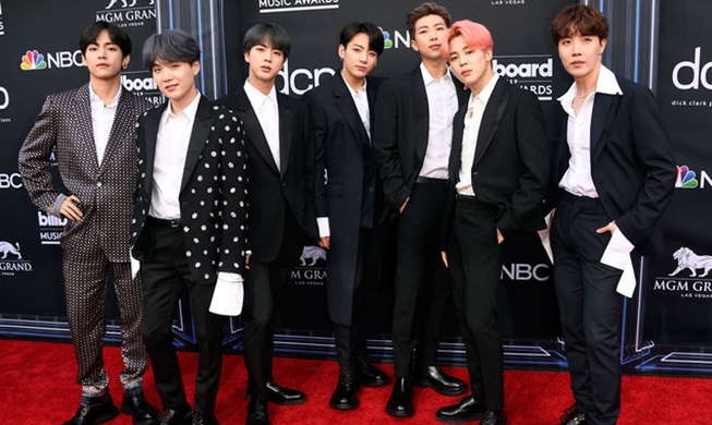 BTS завоевали две статуэтки на американской премии BBMA