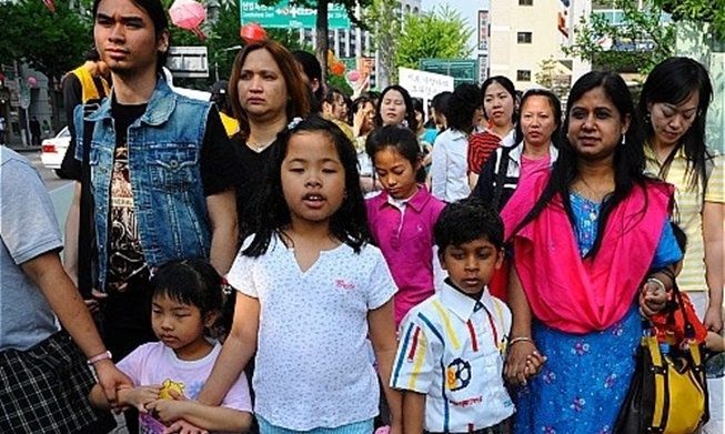 В Корее растет рождаемость в мультикультурных семьях