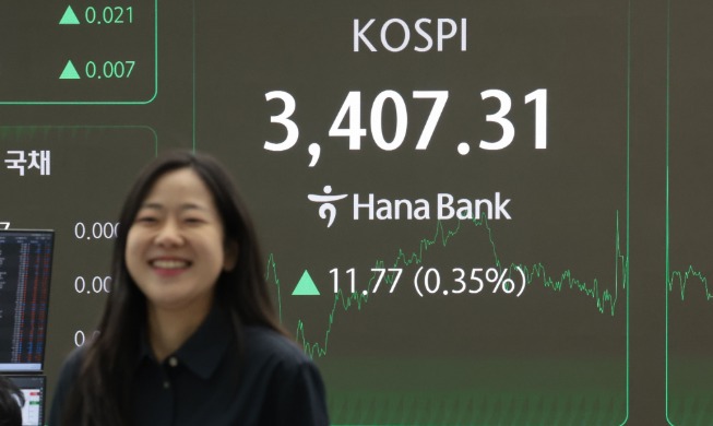 Индекс KOSPI достиг исторического максимума в 3400 пунктов