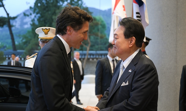 Лидеры Южной Кореи и Канады договорились об укреплении сотрудничества в следующие 60 ...