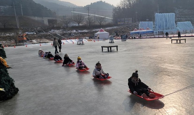 Фестиваль форели на реке Хончхон