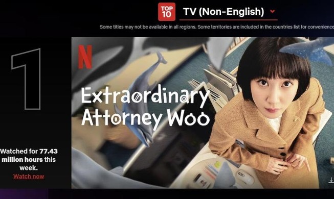 «Необычный адвокат У Ён У» возглавляет рейтинг Netflix 4 недели подряд