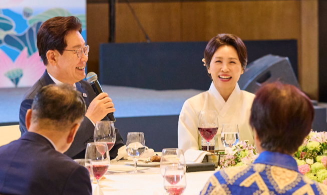 Президент Республики Корея Ли Чжэ Мён встретился с корейской диаспорой в Индии