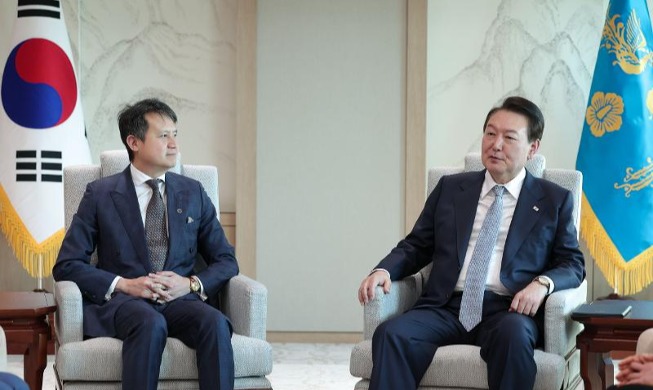 Президент Республики Корея Юн Сок Ёль провел встречу с генсеком ВОИС