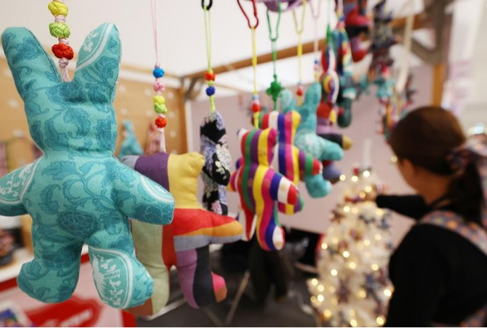 Ярмарка сувениров в Сеуле