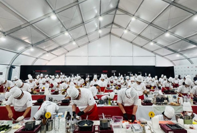 Кулинарный конкурс на фестивале «NS Food Festa 2025»