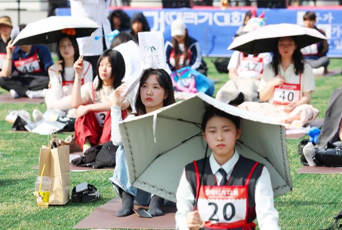 Конкурс «ничегонеделания» в Сеуле