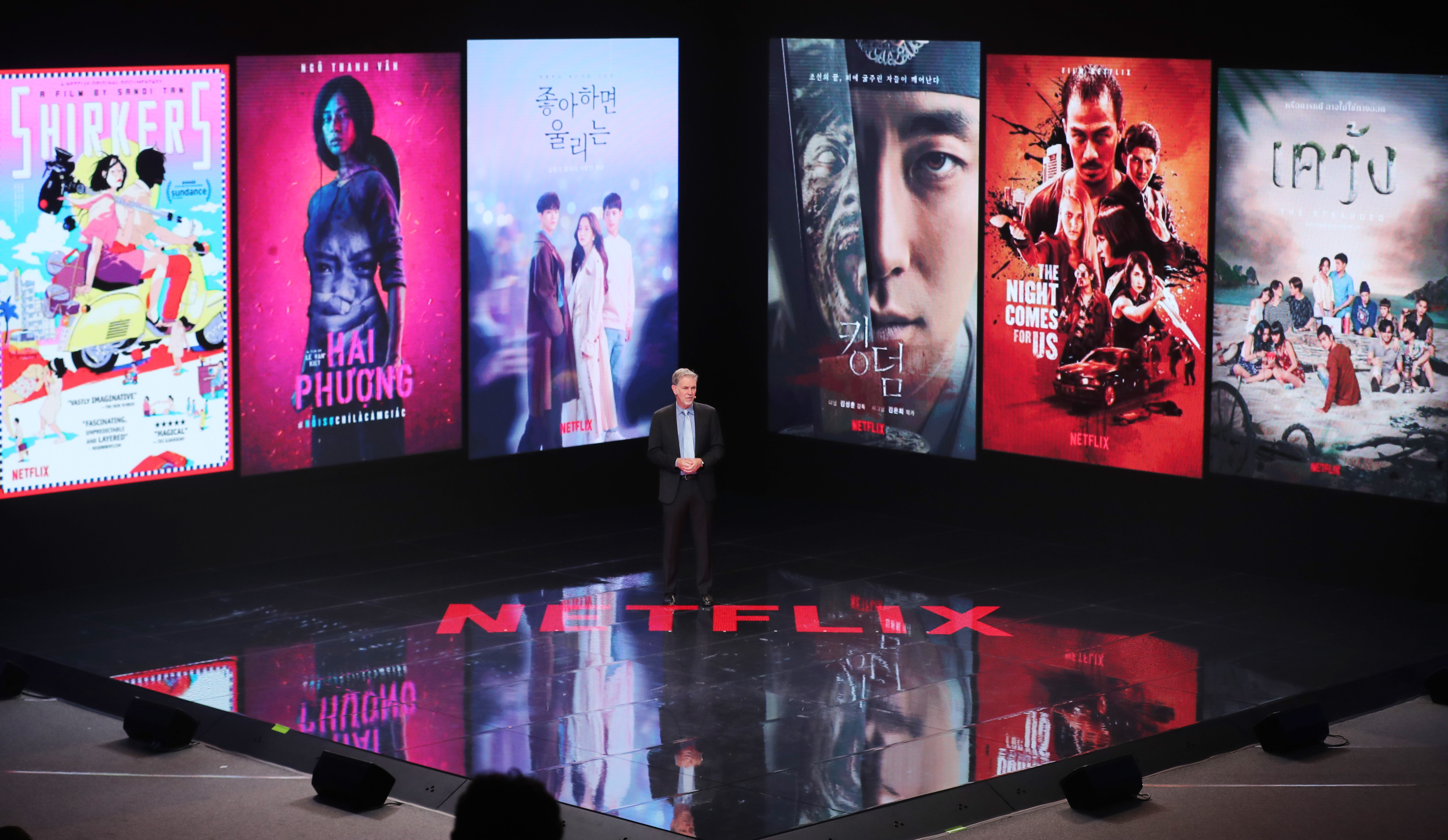Глава Netflix Рид Хастингс выступил с речью на «Форуме культурных инноваций РК-АСЕАН». / Фото: Специальный саммит РК-АСЕАН 2019