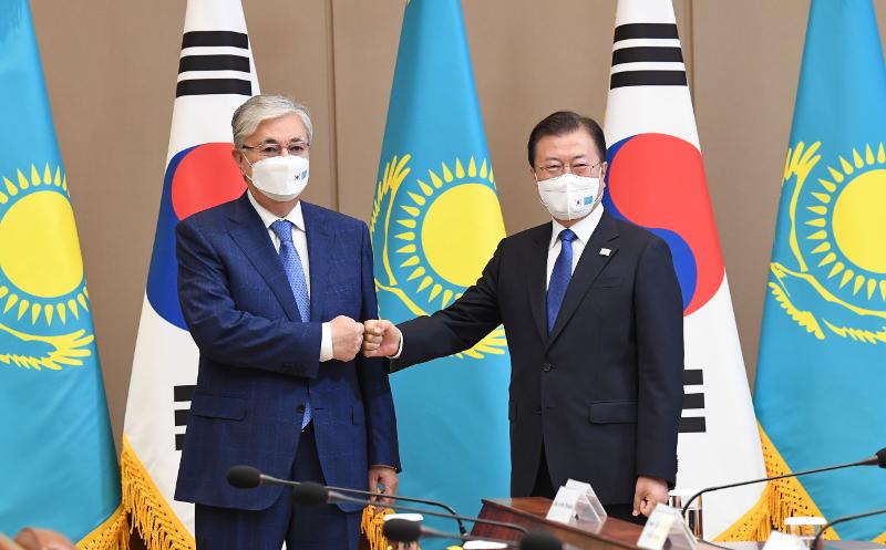 Korea-Kazakhstan summit 1
