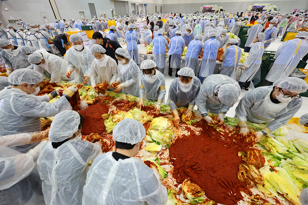 19 ноября в конференц-центре BEXCO в Пусане проходит «Фестиваль кимчи 2025». 