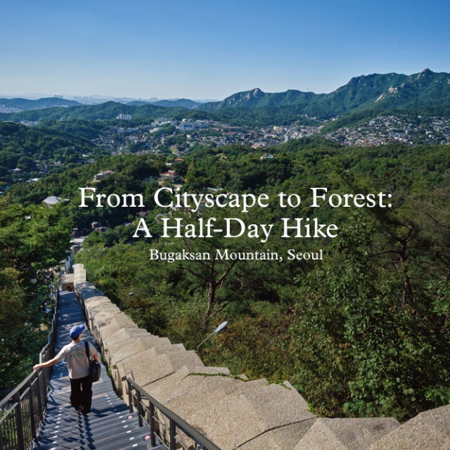 [Cover Story 3] From Cityscape to Forest: A Half-Day Hike : Bugaksan Mountain, Seoul main img