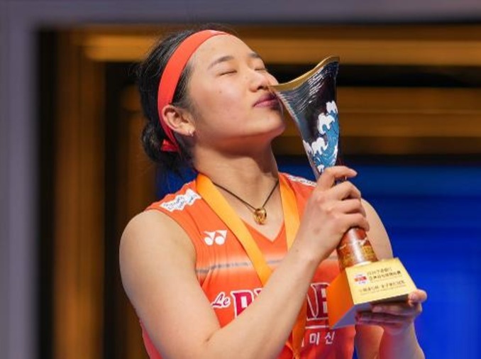 Ан Се Ён выиграла чемпионат Азии по бадминтону